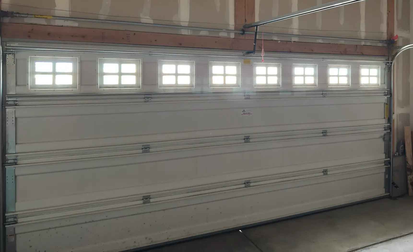 Wayne Dalton TorqueMaster System Before Conversion