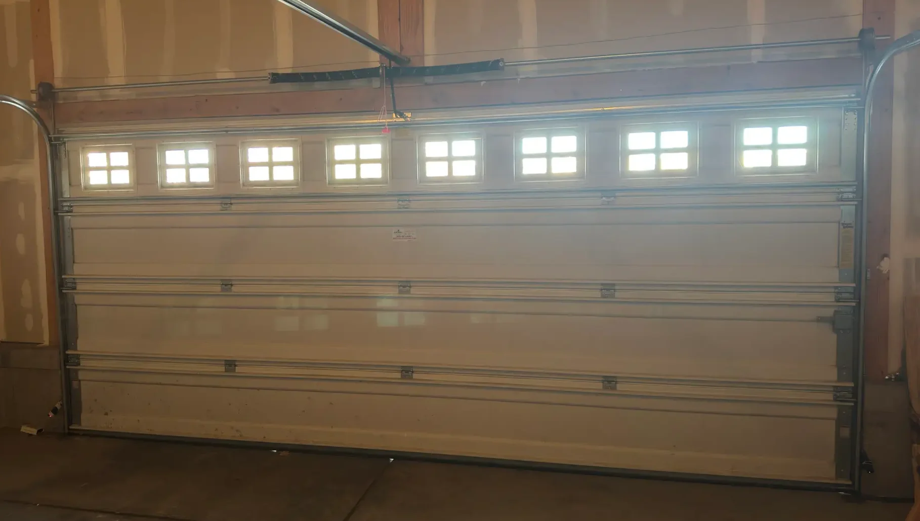 Upgraded Torsion Spring System After Conversion